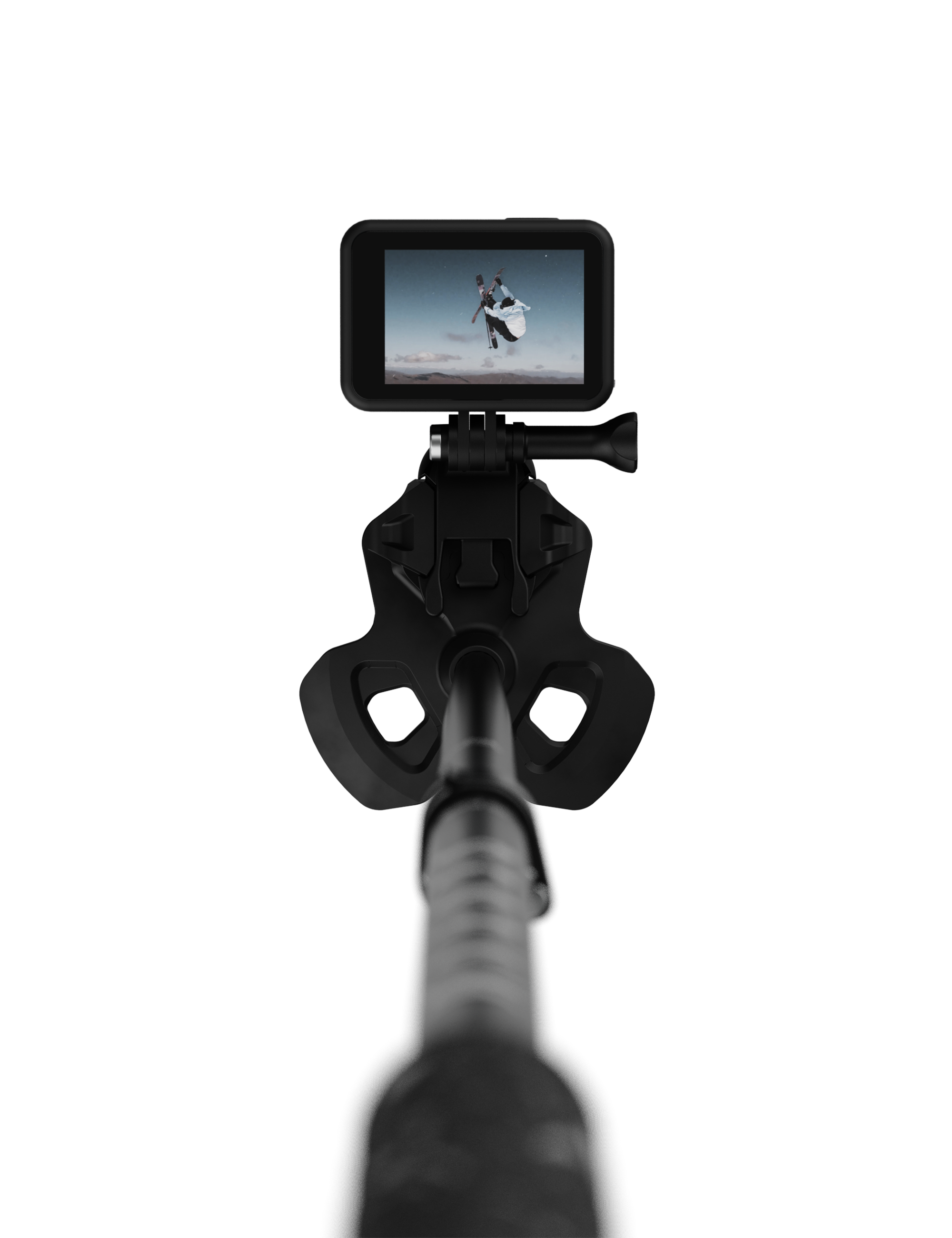 The best ski pole camera mount for GoPro